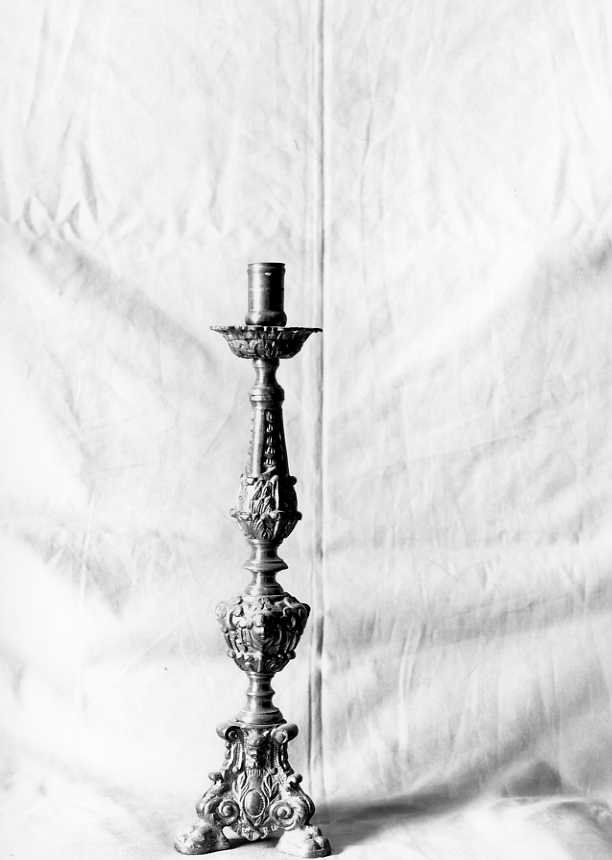 candelabro, serie - bottega campana (sec. XVIII)