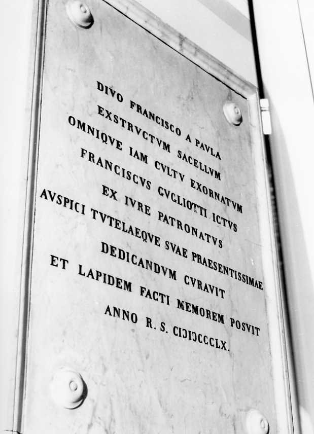 lapide - bottega campana (sec. XIX)