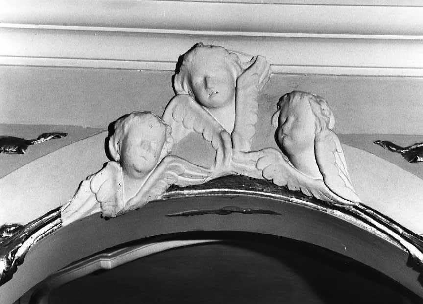 angeli (decorazione plastica) - bottega campana (sec. XVIII)