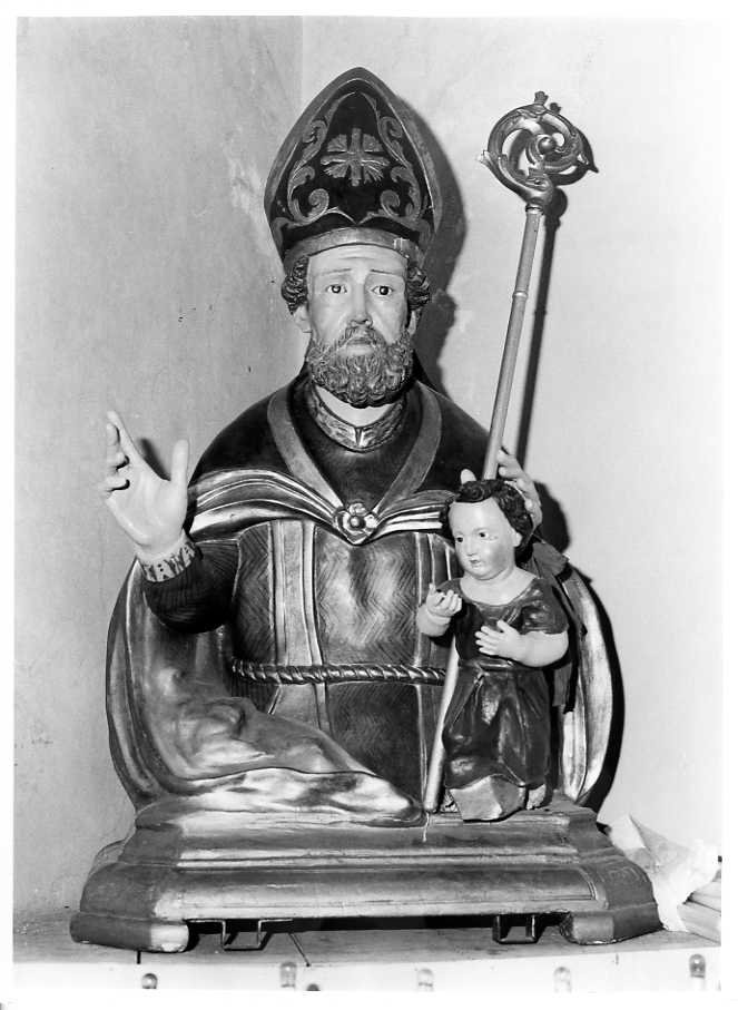 San Biagio (scultura) - bottega campana (inizio sec. XX)