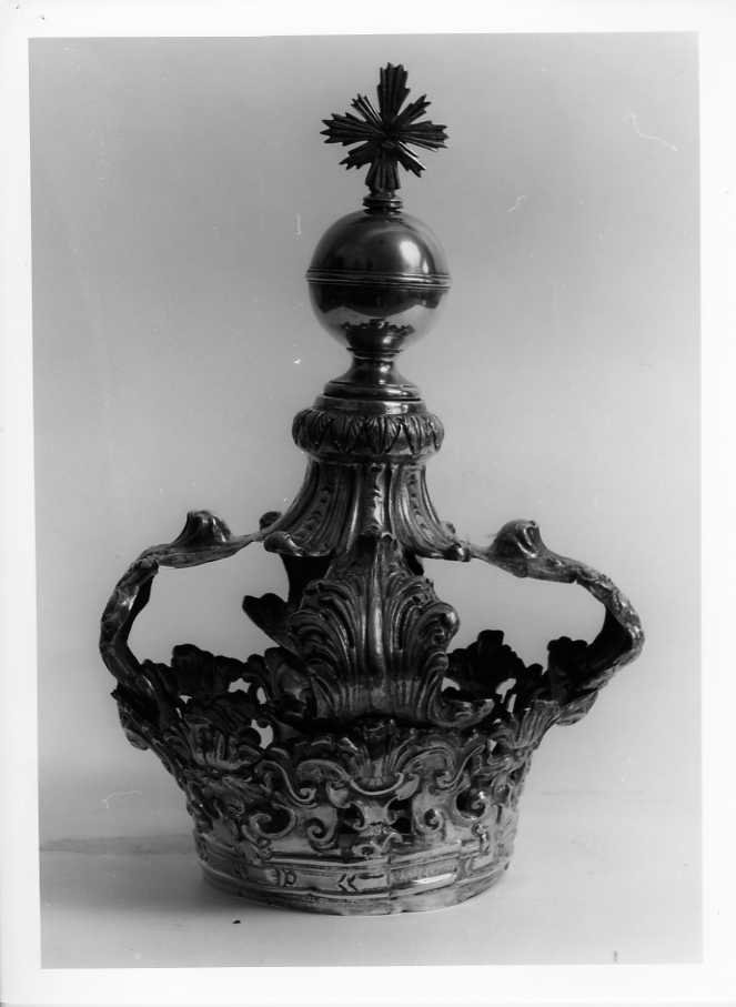 corona da statua - bottega napoletana (seconda metà sec. XVIII)