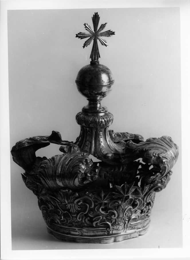 corona da statua - bottega napoletana (seconda metà sec. XVIII)