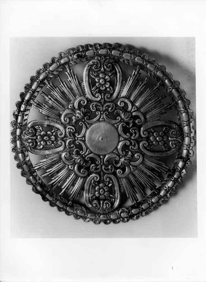 aureola di statua - bottega napoletana (sec. XIX)