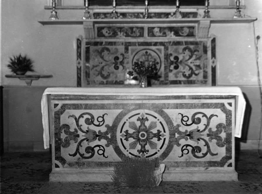 altare - bottega napoletana (sec. XVIII)