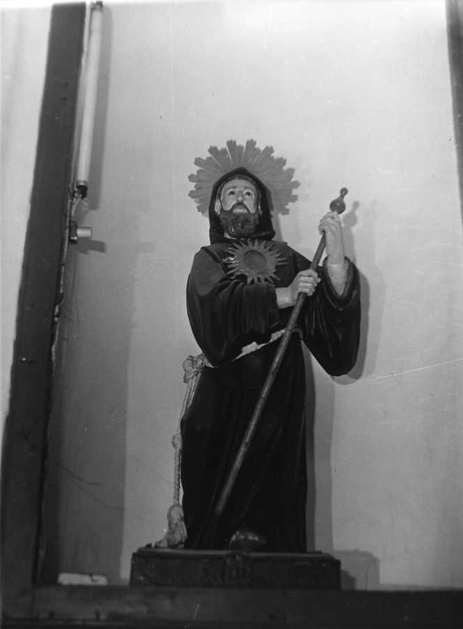 San Francesco di Paola (statua) - bottega campana (sec. XVIII)