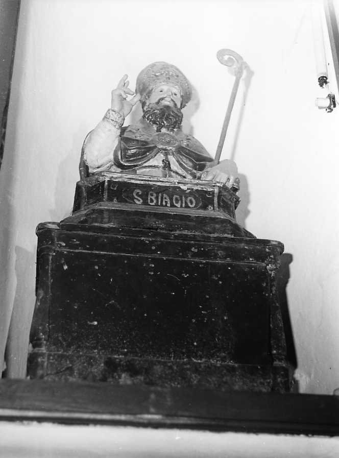 San Biagio (scultura) - bottega campana (sec. XVIII)
