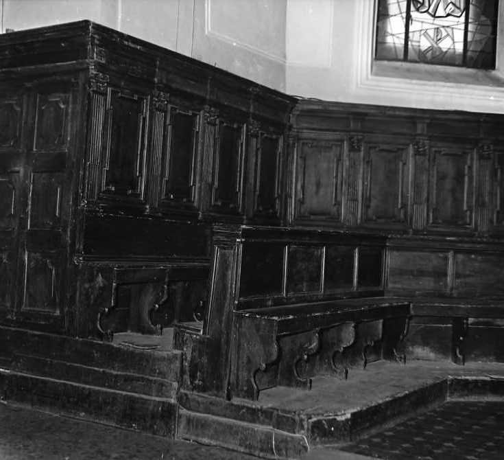 stalli del coro - bottega campana (sec. XVIII)