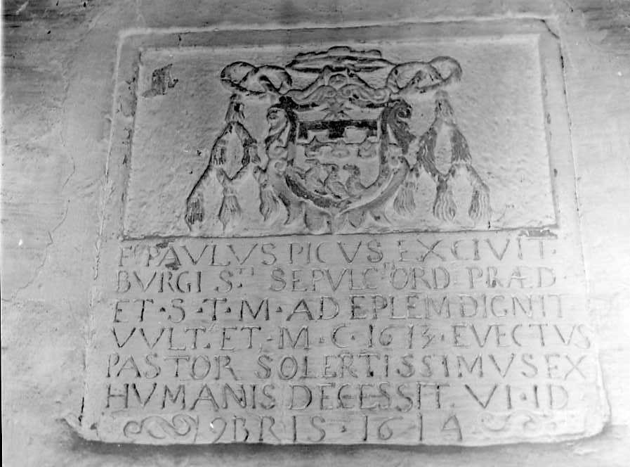 lapide - bottega campana (sec. XVII)