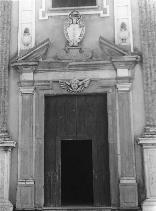 mostra di portale - bottega campana (sec. XVII)