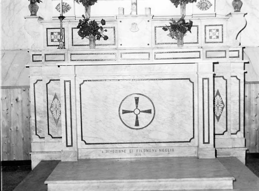 altare - bottega napoletana (sec. XX)