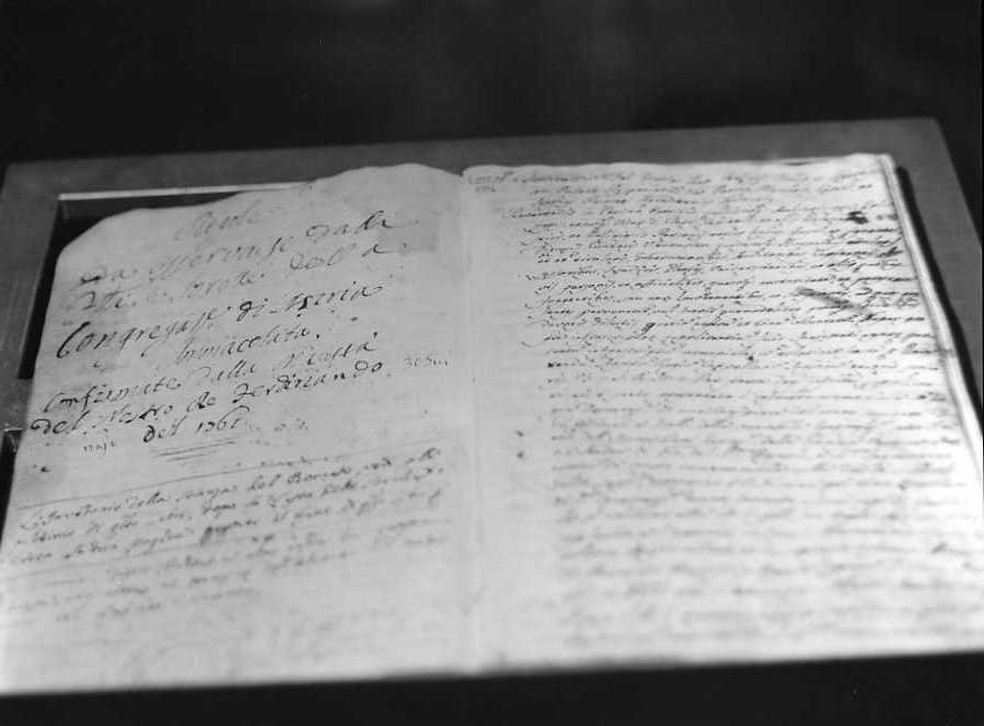 manoscritto - bottega campana (sec. XVIII)