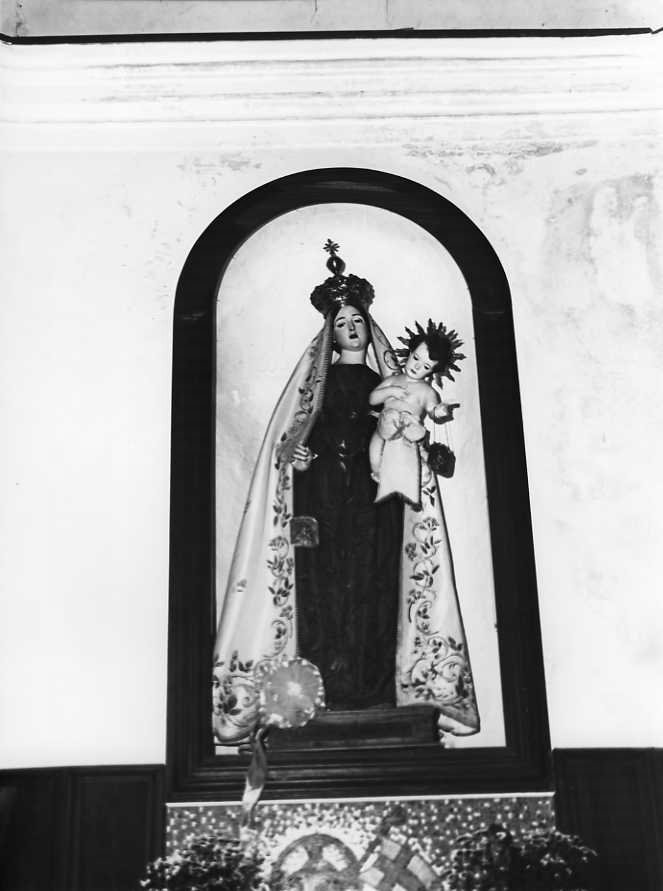 Madonna del Carmelo (statua) - bottega napoletana (prima metà sec. XX)