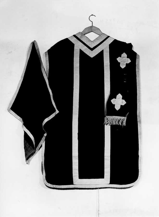 paramento liturgico, insieme - manifattura campana (sec. XIX)