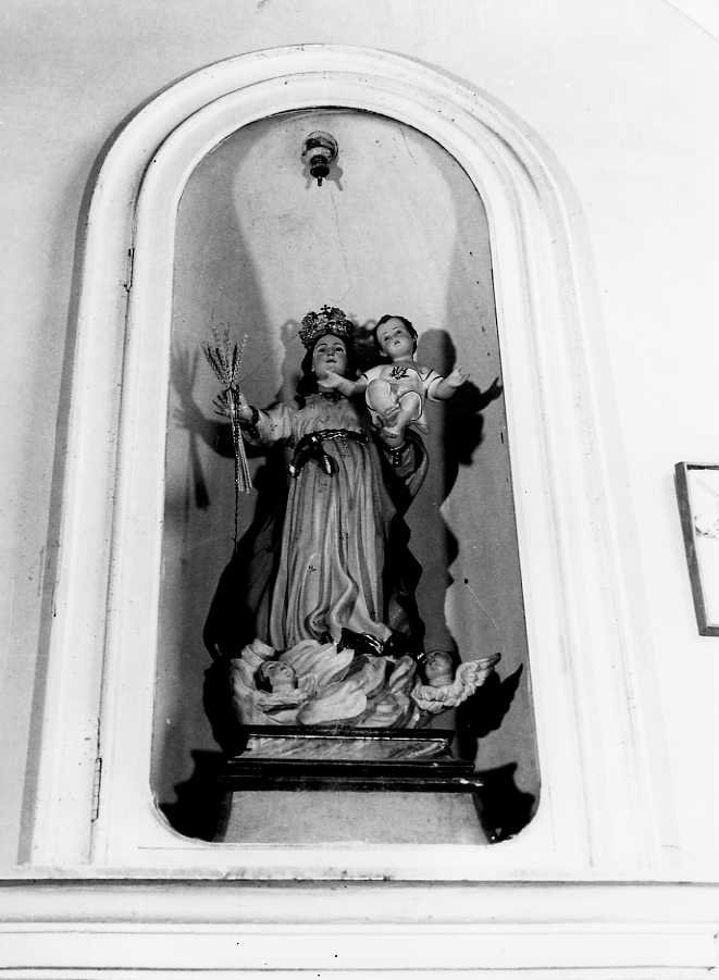 Madonna con Bambino (statua) - bottega campana (sec. XIX)