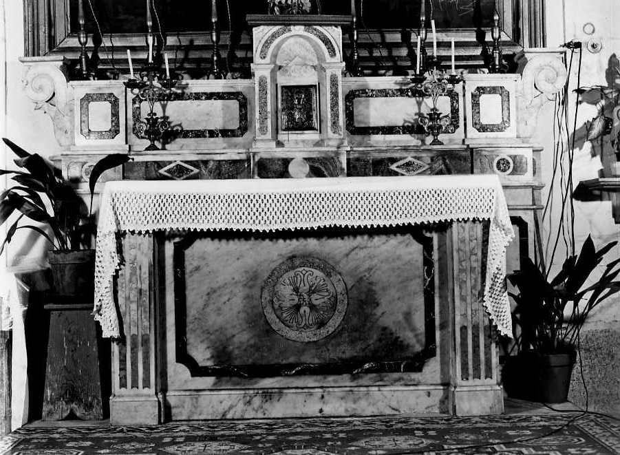 altare - bottega campana (prima metà sec. XX)