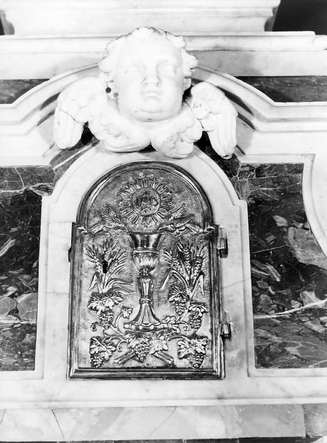 sportello di tabernacolo - bottega campana (sec. XIX)