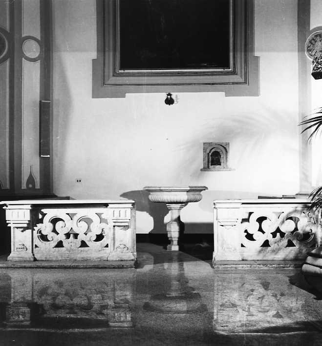 balaustrata - bottega campana (sec. XVIII)