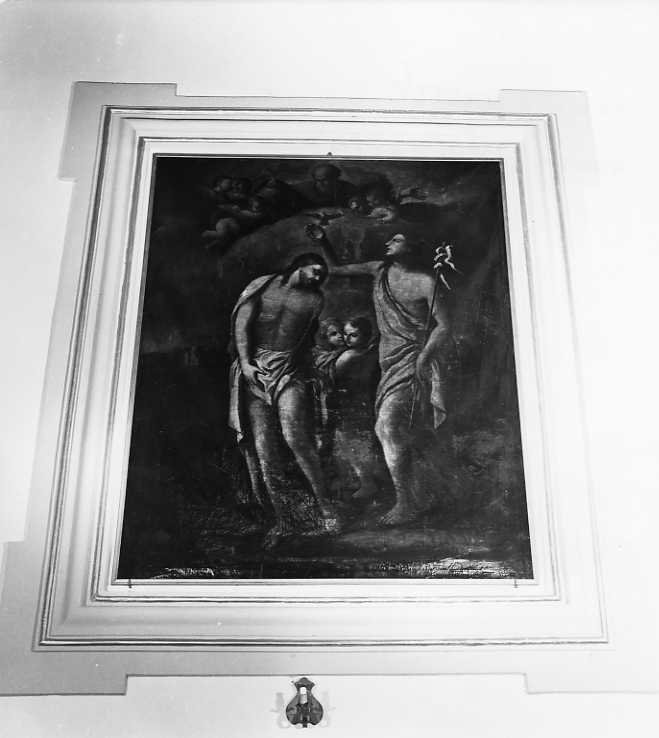 battesimo di Cristo (dipinto) di Criscuolo Nicola (prima metà sec. XVIII)