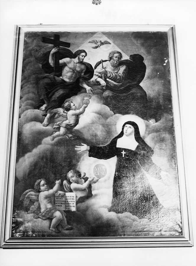 Santa Giovanna Francesca di Chantal (dipinto) - ambito campano (sec. XIX)