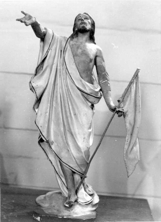 Cristo risorto (statua) - bottega campana (sec. XIX)