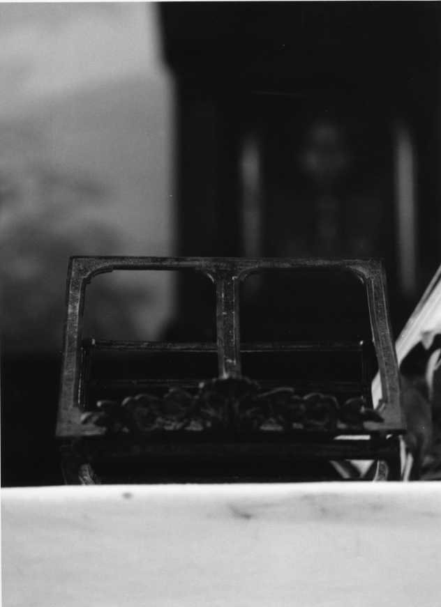 leggio d'altare - bottega campana (inizio sec. XX)