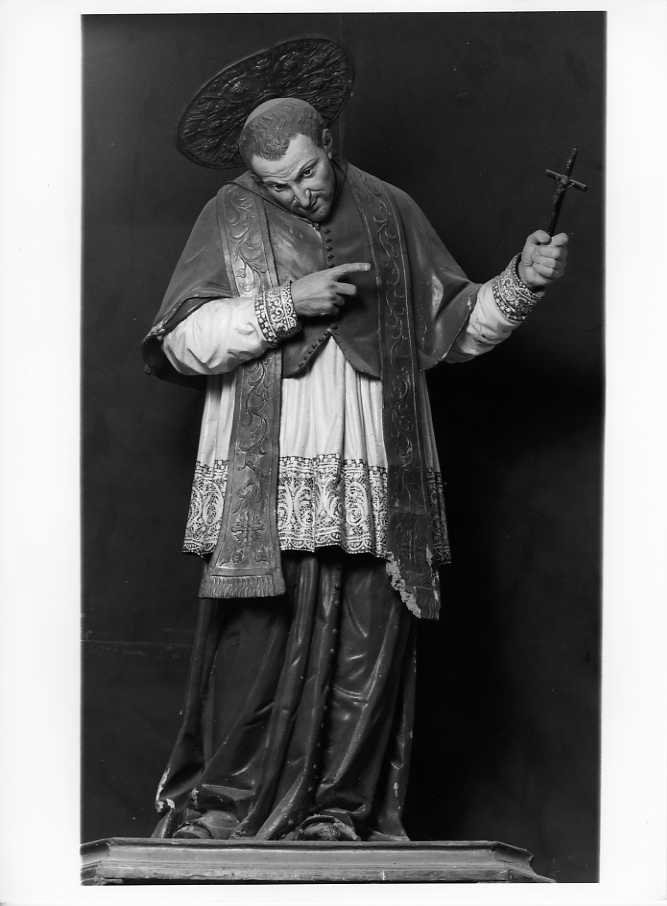 Sant'Alfonso Maria De'Liguori (statua) - bottega campana (sec. XIX)