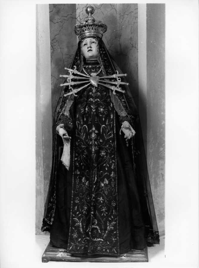 Madonna Addolorata (statua) - bottega campana (sec. XIX)