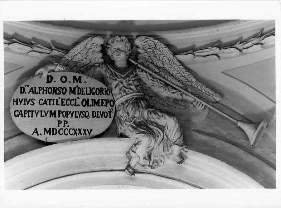 angelo musicante (rilievo) - bottega campana (prima metà sec. XIX)