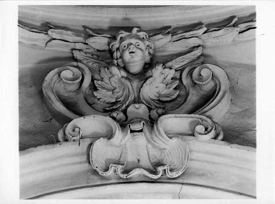 putto alato (rilievo) - bottega campana (sec. XVIII)