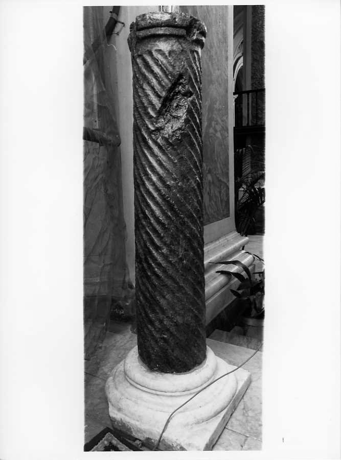 colonna tortile - bottega campana (sec. XIII)