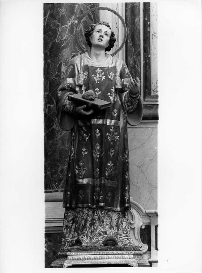 Santo Stefano (statua) - bottega napoletana (prima metà sec. XVII)