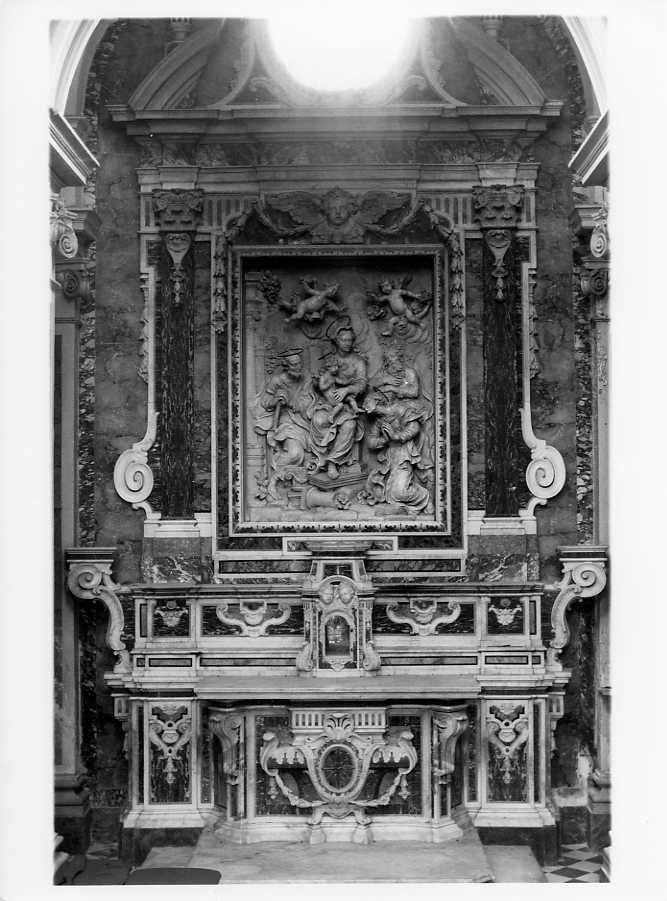 altare - a blocco di Fontana Lorenzo (sec. XVIII)