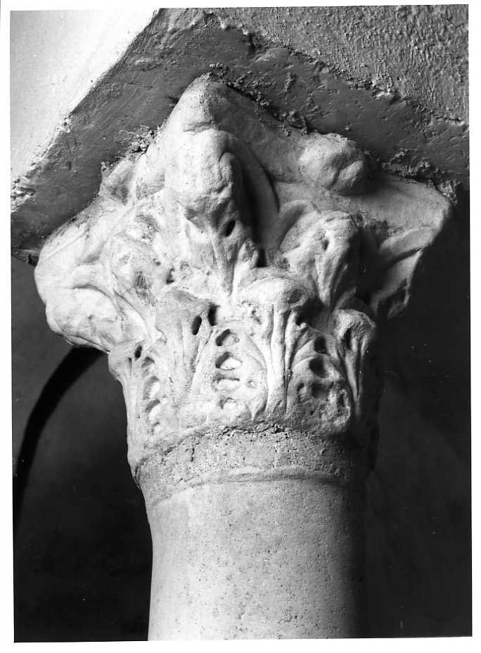 capitello corinzio - bottega campana (secc. IV/ V)