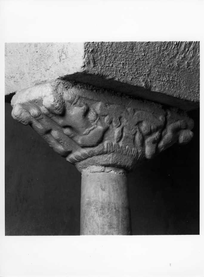 capitello - bottega campana (fine sec. XI)
