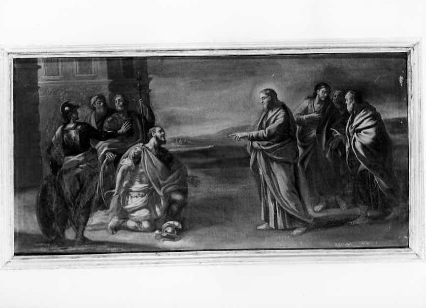 Gesù e il centurione (dipinto) - ambito campano (sec. XIX)