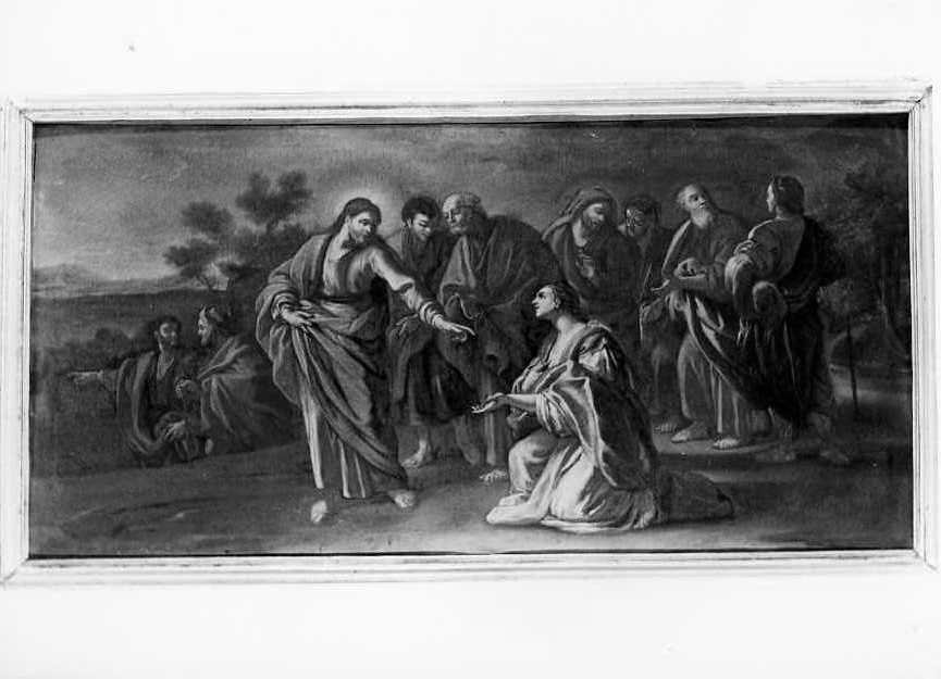 donna canonea (dipinto) - ambito campano (sec. XIX)