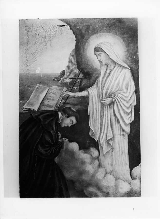 apparizione della Vergine a Sant'Alfonso (dipinto) di Mazzoni Pia (sec. XX)