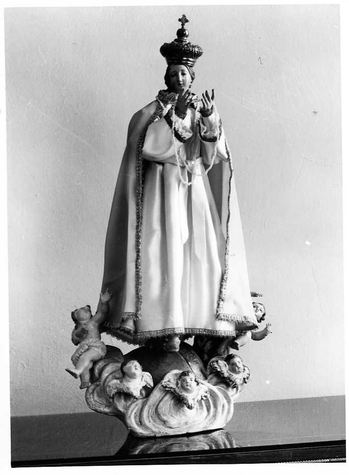 Madonna Immacolata (statuetta devozionale) - bottega campana (sec. XIX)