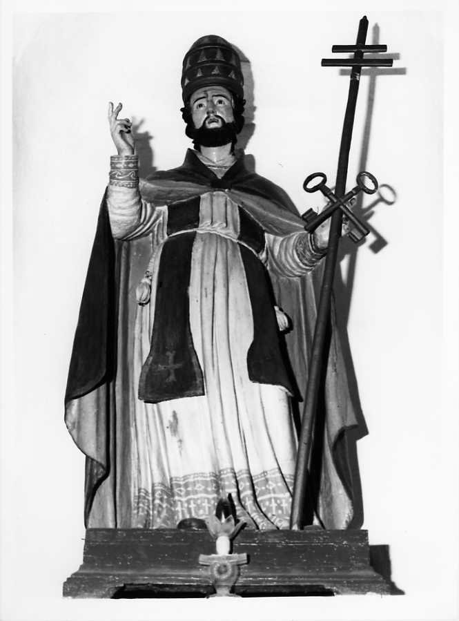 San Pietro (statua) - bottega campana (sec. XVIII)