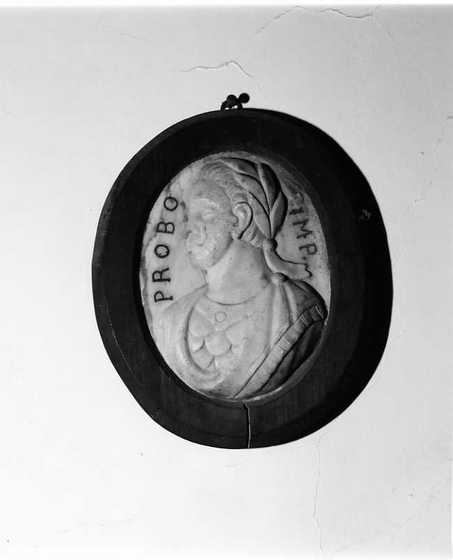 ritratto maschile di profilo (rilievo) - bottega campana (inizio sec. XIX)