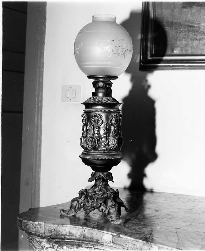 lampada, serie - bottega campana (sec. XIX)