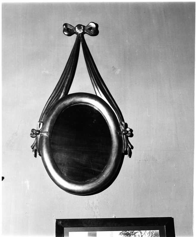 specchio, serie - bottega campana (inizio sec. XIX)