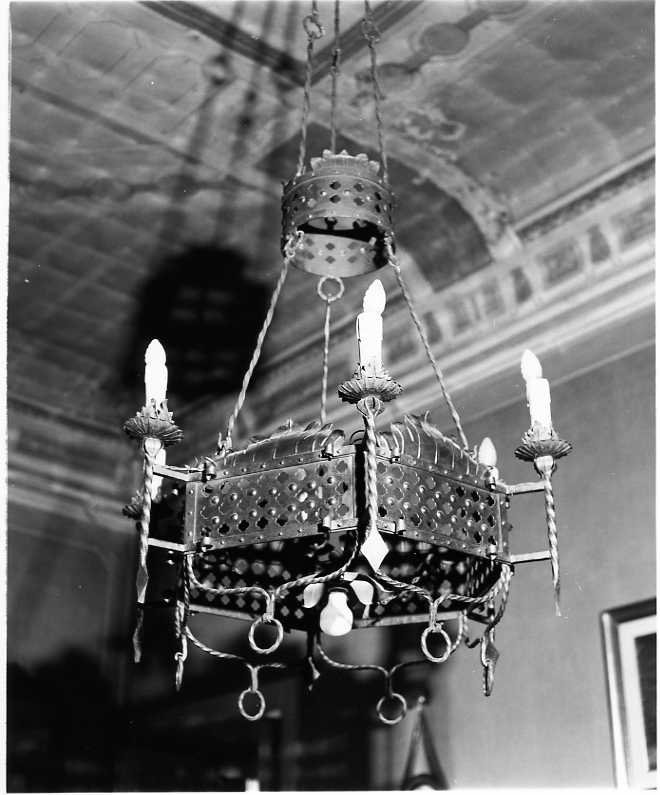 lampadario - bottega campana (sec. XIX)