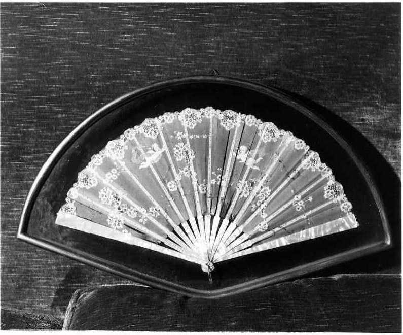 putti (ventaglio) - manifattura campana (sec. XIX)