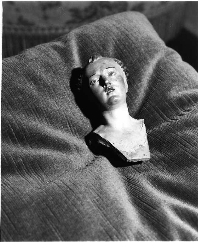 Sant'Antonio da Padova (statuetta, frammento) - bottega napoletana (seconda metà sec. XVIII)