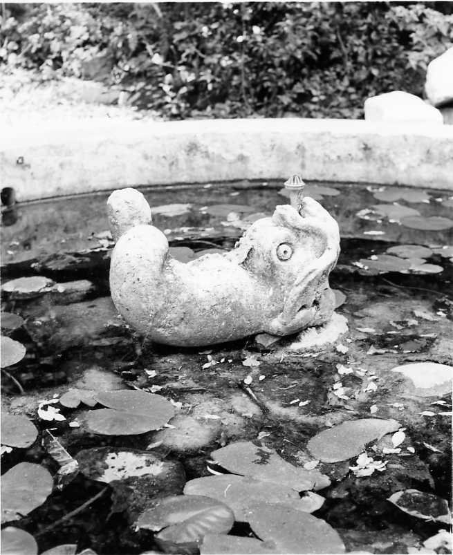 Tritone (fontana, elemento d'insieme) - bottega campana (prima metà sec. XVIII)