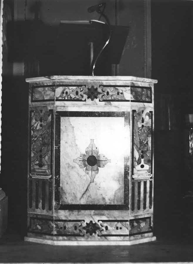 pulpito - bottega campana (sec. XVIII)