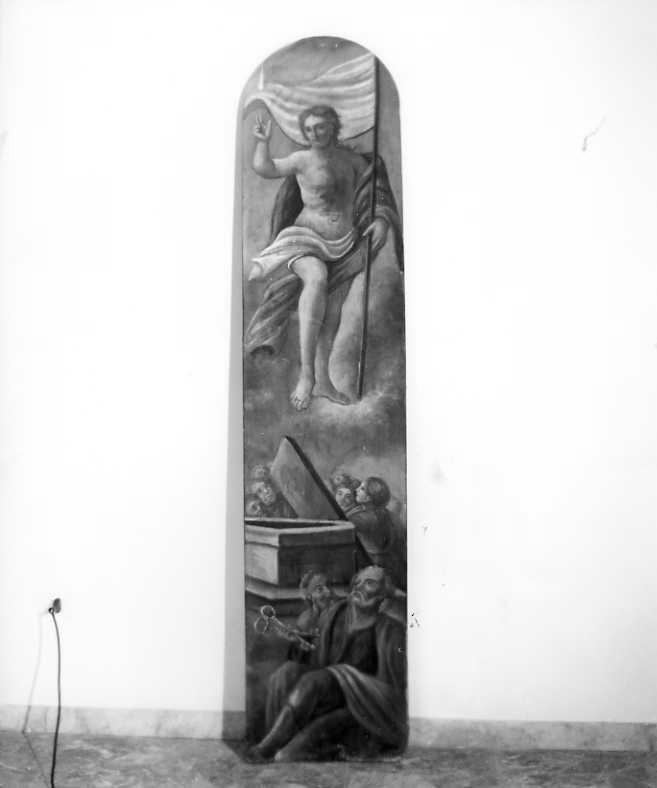 resurrezione di Cristo (dipinto) - ambito campano (sec. XIX)