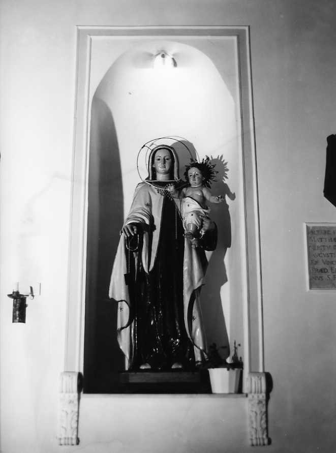 Madonna con Bambino (statua) - bottega campana (sec. XIX)