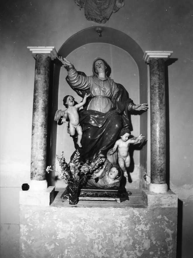 Madonna Assunta (statua) - bottega campana (sec. XIX)